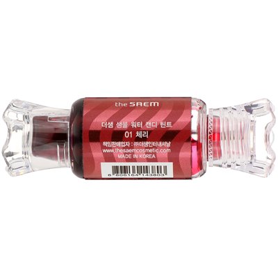The Saem, Saemmul, Water Candy Tint, 01 Cherry, 10 g The Saem, Saemmul, Water Candy Tint, 01 Cherry, 10 g