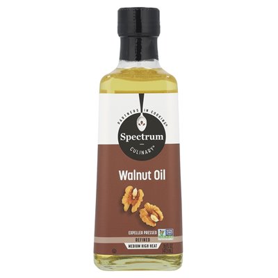 Spectrum Culinary, Walnussöl, kaltgepresst, raffiniert, 16 Fl Oz (473 ml)