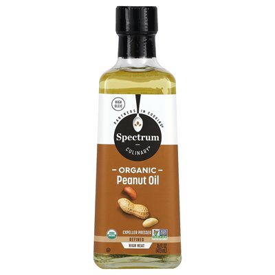 Spectrum Culinary, Bio-Erdnussöl, Expeller, 16 Oz (473 ml)