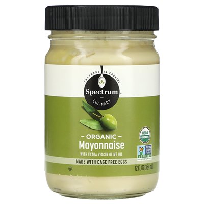 Spectrum Culinary, Bio-Mayonnaise mit nativem Olivenöl extra, 12 fl Oz (354 ml)