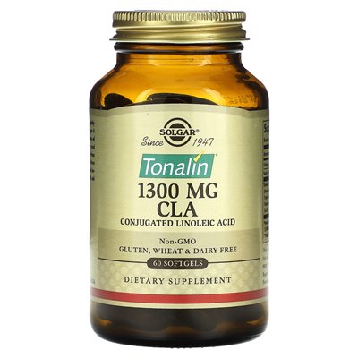 Solgar, Tonalin CLA, 1300 mg, 60 Softgeli