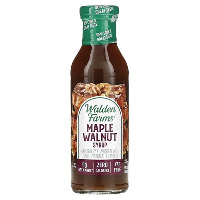 Walden Farms, Maple Walnut Syrop, 12 Fl Oz (355 ml)
