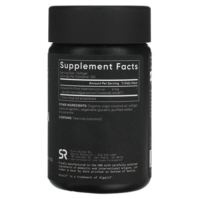 Sports Research, Astaxanthin, Mini-Gels, 6 mg, 120 Softgels