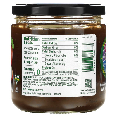 Walden Farms, Apple Mutter Fruit Red, 12 oz (340 g)
