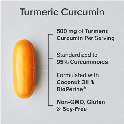 Sports Research, Kurkumina Curcumin, 500 mg, 60 Softgeli Sports Research, Kurkumina Curcumin, 500 mg, 60 Softgeli