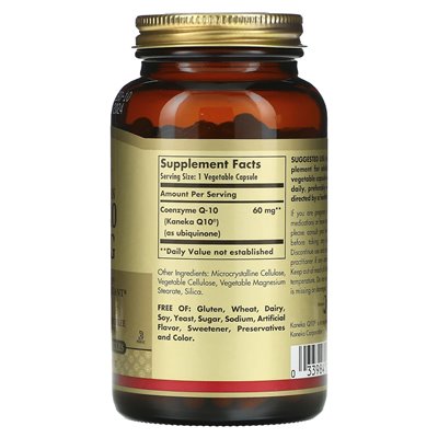 Solgar, Vegetarian CoQ-10, 60 mg, 180 Veggie Capsules