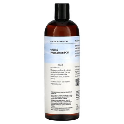 Sky Organics, Organic Sweet Migond Oil, 16 Fl Oz (473 ml) Sky Organics, Organic Sweet Migond Oil, 16 Fl Oz (473 ml)