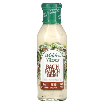 Walden Farms, Ranch Bacon, 12 Fl Oz (355 ml)