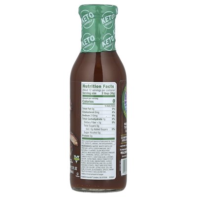 Walden Farms, hickory wędzony sos grillowy, 12 flory (355 ml)