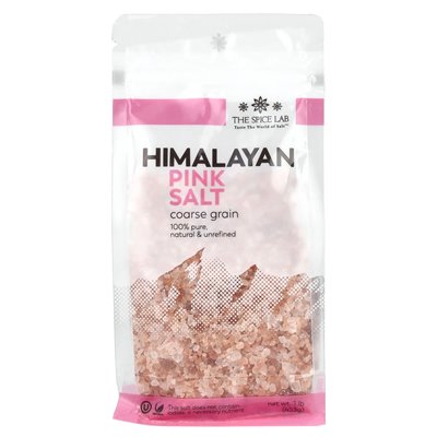 The Spice Lab, Himalayan Pink Salt, Coarse Grain, 1 lb (453 g)