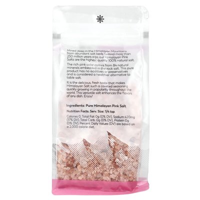 The Spice Lab, Himalayan Pink Salt, Coarse Grain, 1 lb (453 g)
