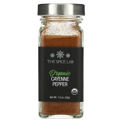 The Spice Lab, Organic Cayenne Pepper, 1.9 oz (53 g)