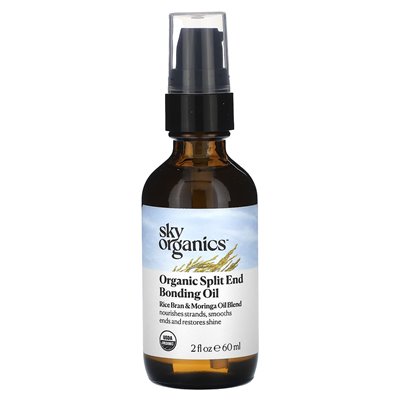 Sky Organics, Organic Split End Bonding Oil, 2 fl oz (60 ml)