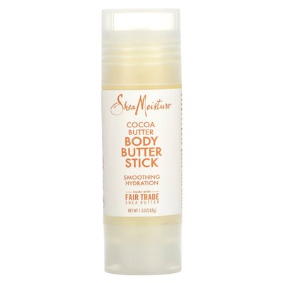 Sheamoisture, Body Masher Stick, Masło kakaowe, 1,5 uncji (43 g)