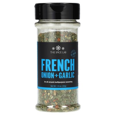 The Spice Lab, francuska cebula + przyprawa czosnkowa, 1,9 uncji (53 g)