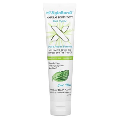 Xyloburst, Toothpaste with Xylitol, Cool Mint, 4 oz (113 g) Xyloburst, Toothpaste with Xylitol, Cool Mint, 4 oz (113 g)