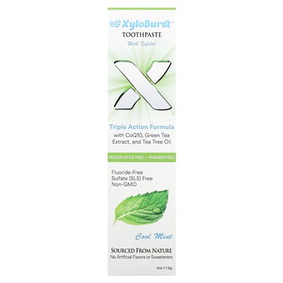Xyloburst, Toothpaste with Xylitol, Cool Mint, 4 oz (113 g) Xyloburst, Toothpaste with Xylitol, Cool Mint, 4 oz (113 g)