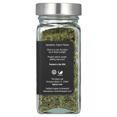 The Spice Lab, Bio-Petersilienflocken, 0,5 oz (14 g)