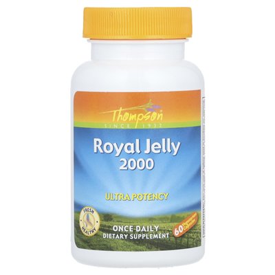 Thompson, Gelée Royale, Ultra Moccy, 2000 mg, 60 vegetarische Kapseln