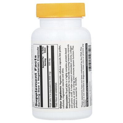 Thompson, Royal Jelly, Ultra Moccy, 2000 mg, 60 kapsułek wegetariańskich Thompson, Royal Jelly, Ultra Moccy, 2000 mg, 60 kapsułek wegetariańskich