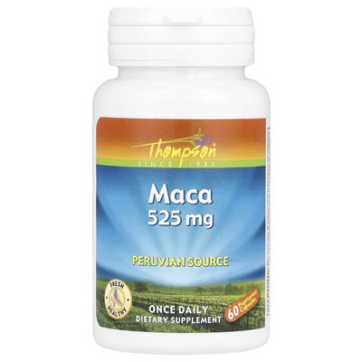 Thompson, Maca, 525 mg, 60 vegetarische Kapseln