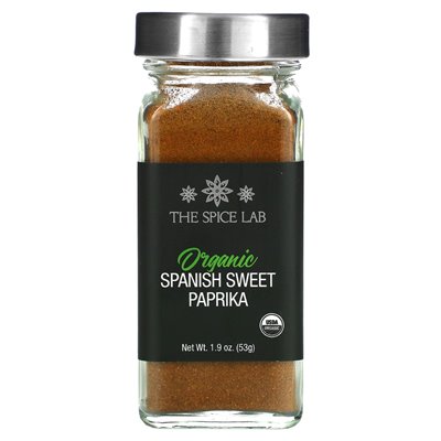 The Spice Lab, ekologiczna hiszpańska słodka papryka, 1,9 uncji (53 g)