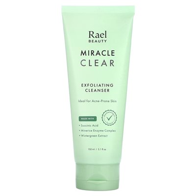 Rael, Beauty, Cud Clear, Peeling-Reiniger, 5,1 Fl Oz (150 ml)