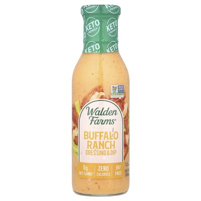 Walden Farms, Buffalo Ranch Sossing &amp Dip, 12 Fl Oz (355 ml)