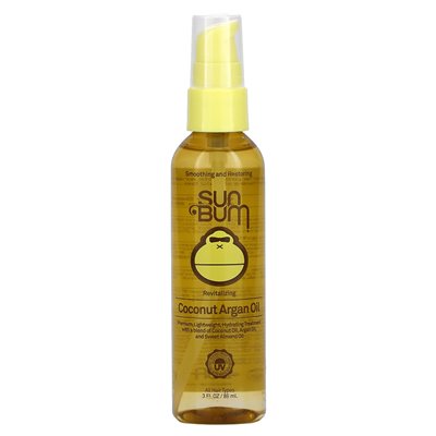 Sun Bum, rewitalizujący olej kokosowy, 3 fl oz (88 ml)
