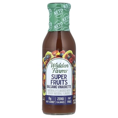 Walden Farms, Balsamico-Vinaigrette, Superfrüchte, 12 Fl Oz (355 ml)