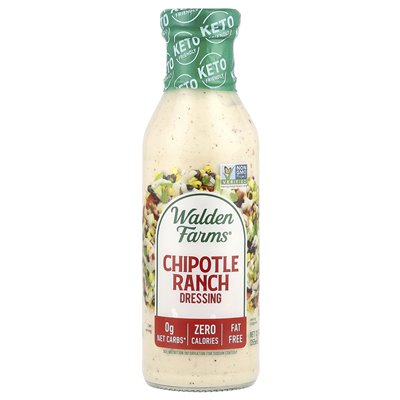 Walden Farms, Chipotle Ranch Sossing, 12 Fl Oz (355 ml) Walden Farms, Chipotle Ranch Sossing, 12 Fl Oz (355 ml)