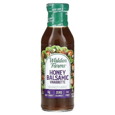 Walden Farms, Honig-Balsamico-Vinaigrette, 12 Fl Oz (355 ml)