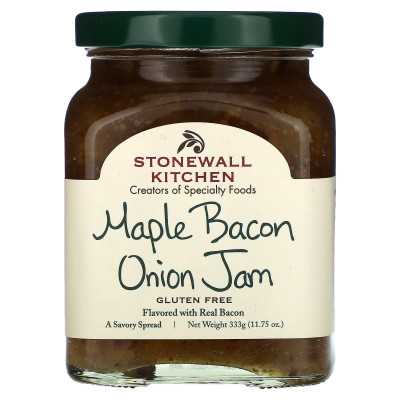 Stonewall Kitchen, Ahorn-Speck-Zwiebel-Marmelade, 11,75 oz (333 g)