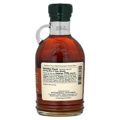 Stonewall Kitchen, Im Bourbonfass gereifter Bio-Ahornsirup, 8,5 fl oz (250 ml)