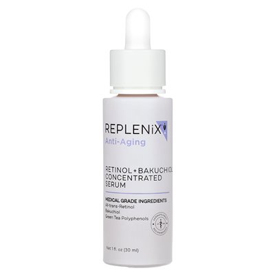 Replenix, anti-aging, retinol + bakuchiol concentrated, 1 fl Oz (30 ml)
