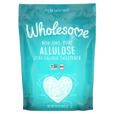 Gesunde Süßstoffe, Allylose, kalorienfreier Süßstoff, 12 oz (340 g)