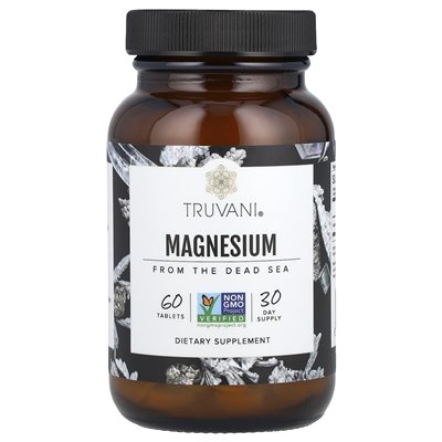 Truvani, magnez, 400 mg, 60 tabletek (200 mg na tablet)