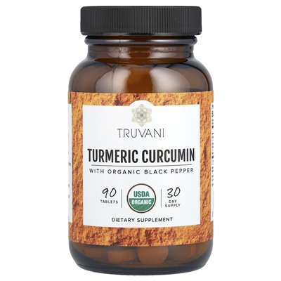 Truvani, kurkumina kurkum, 90 tabletek