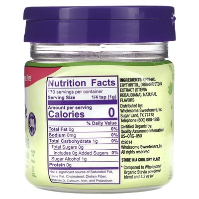 Gesunde Süßstoffe, Bio-Stevia, 6 oz (170 g)