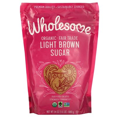 Healthy Sweeteners, Organic Light Brown Sugar, 1.5 lbs (680 g)