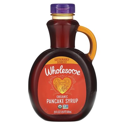 Gesunde Süßstoffe, Bio-Pfannkuchensirup, 20 fl oz (591 ml)