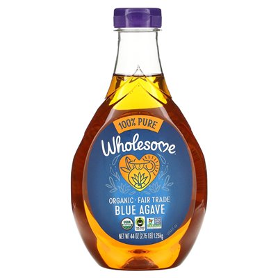 Gesunde Süßstoffe, Bio-Blaue Agave, 44 oz (1,25 kg)