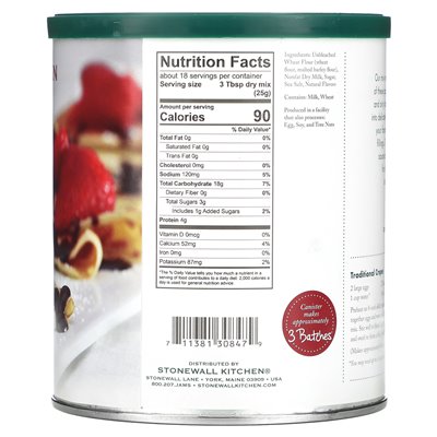 Stonewall Kitchen Traditionelle Crêpe-Mischung, 16 oz (454 g)