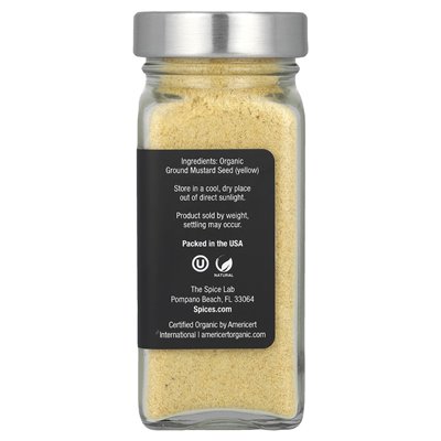 The Spice Lab, Organic Mustard, 1.6 oz (45 g)