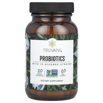 Truvani, probiotyki, 30 kapsułek warzyw