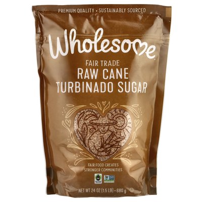 Gesunde Süßstoffe, Rohrohrzucker, 24 oz (680 g)
