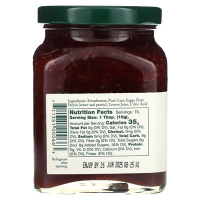 Stonewall Kitchen, Erdbeermarmelade, 12,25 oz (347 g)