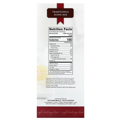 Stonewall Kitchen, tradycyjna mieszanka Scone, 14,37 uncji (407 g) Stonewall Kitchen, tradycyjna mieszanka Scone, 14,37 uncji (407 g)