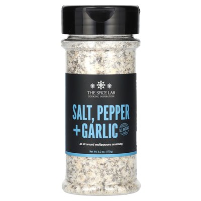 The Spice Lab, Salz, Pfeffer + Knoblauch, 6,2 oz (175 g)