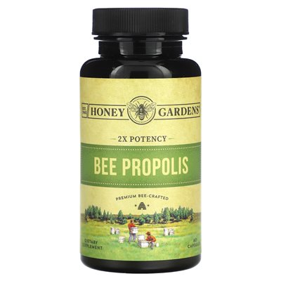 Zand, pszczoły propolis, moc 2x, 60 kapsułek